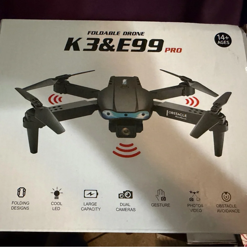 K3&E99 Pro Foldable Drone